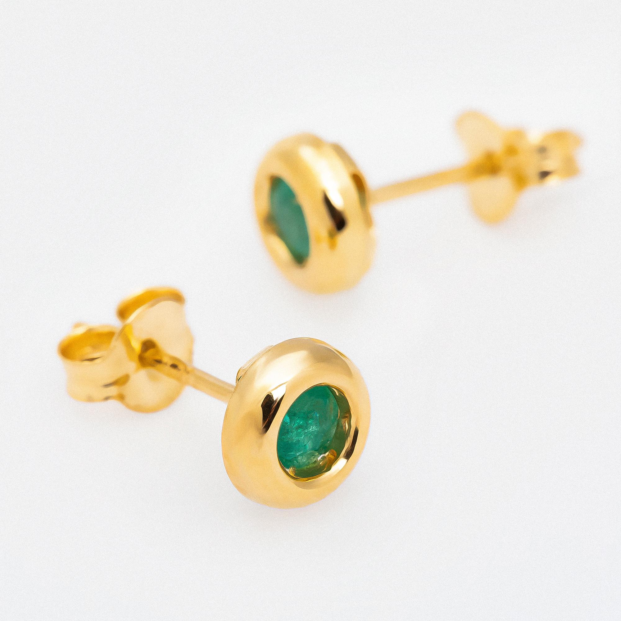L' Atelier Gold 18 Karat by Manor Ohrringe