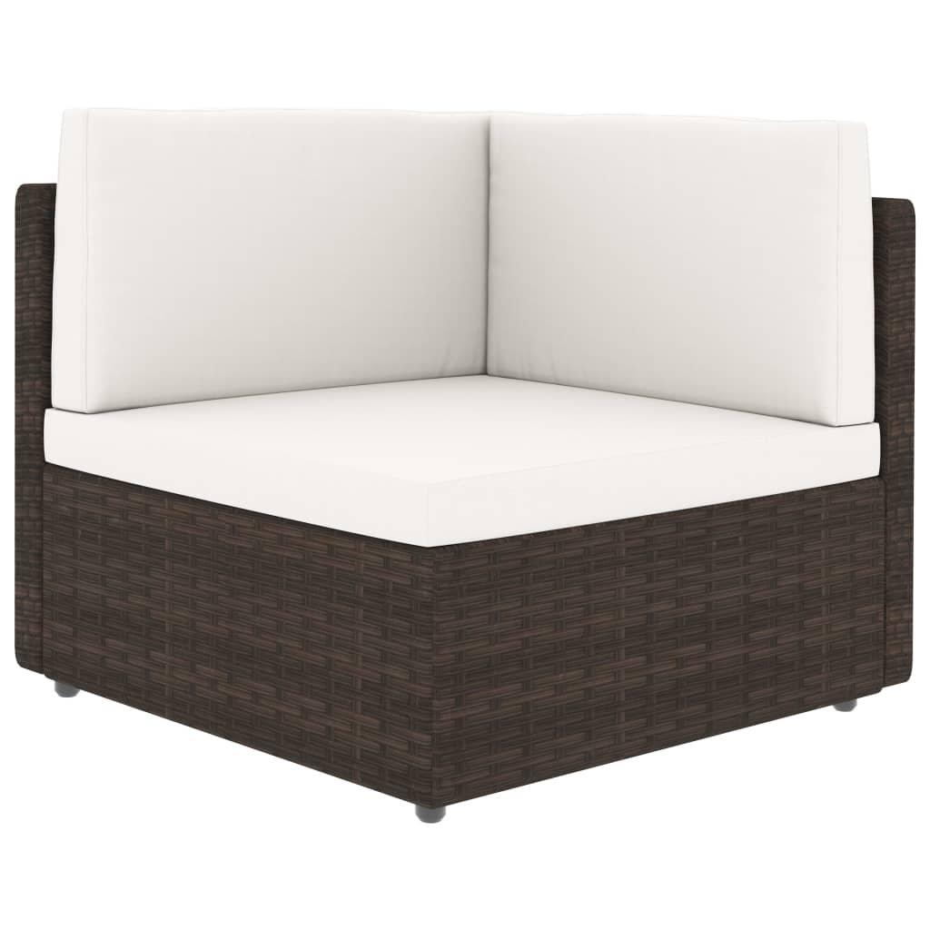 VidaXL Garten-lounge-set poly-rattan