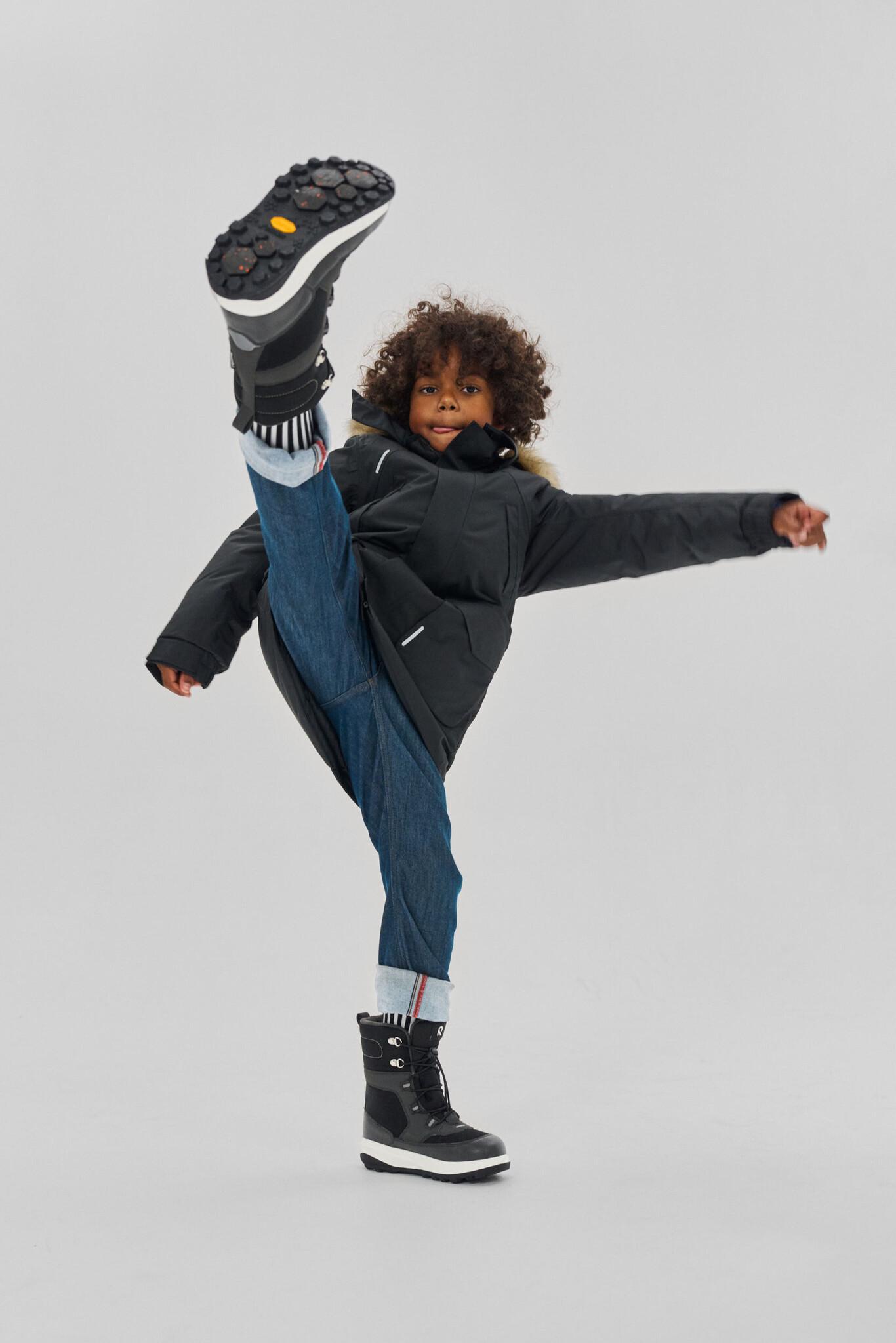 Reima tec Kinder Winterstiefel Laplander 2.0 Black