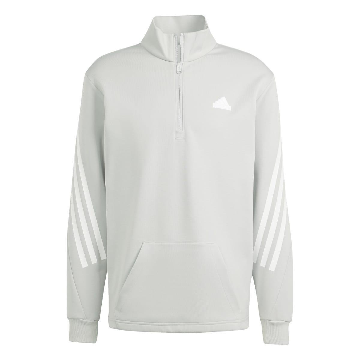 adidas Future Icons Sweatshirt mit halbem Reißverschluss