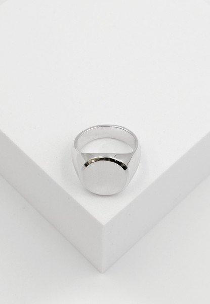 MUAU Schmuck Plattenring Silber 925