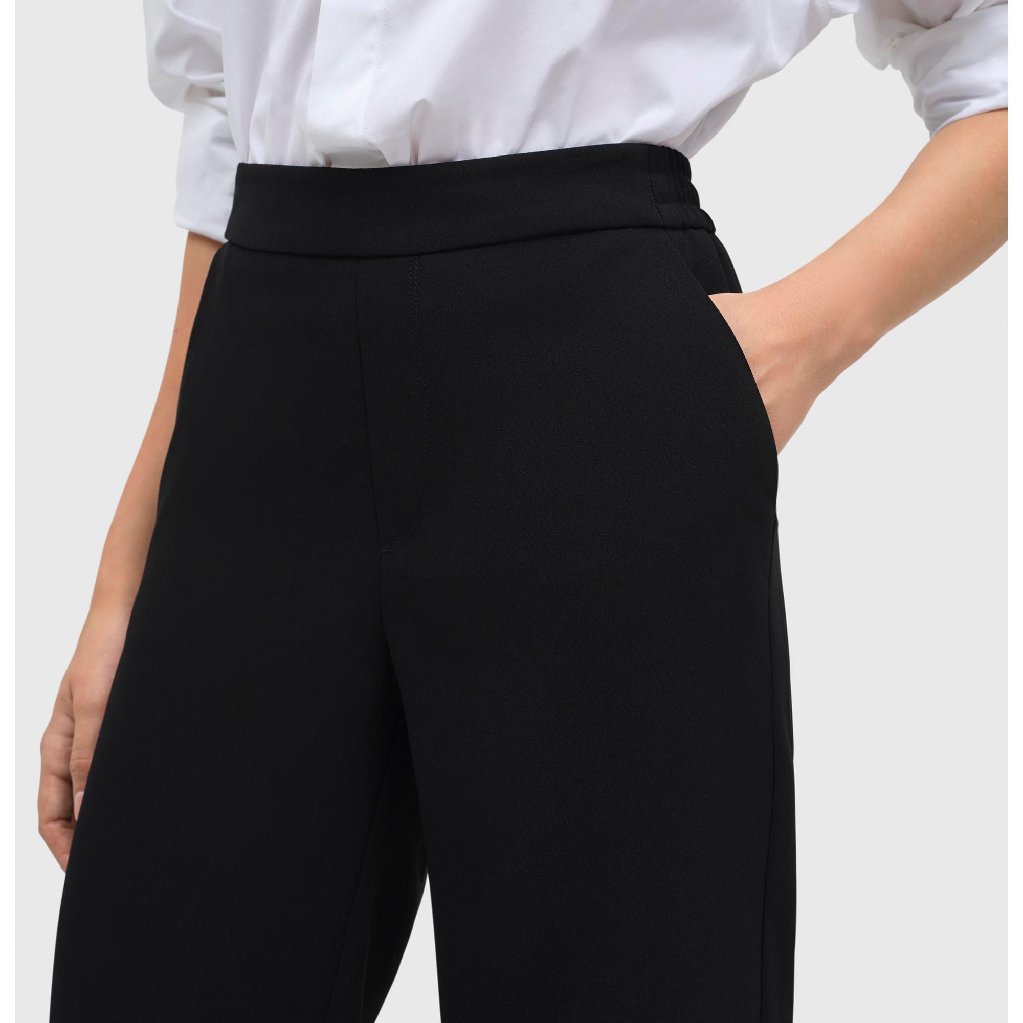 MAC Chiara cropped Culotte-Hose