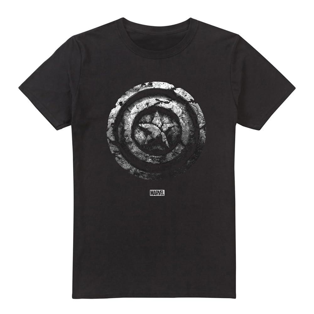 CAPTAIN AMERICA Shield Print T-Shirt