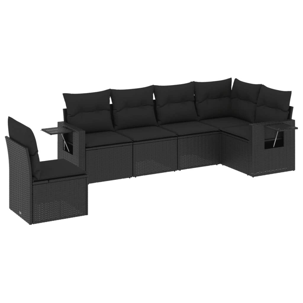 VidaXL Garten sofagarnitur poly-rattan