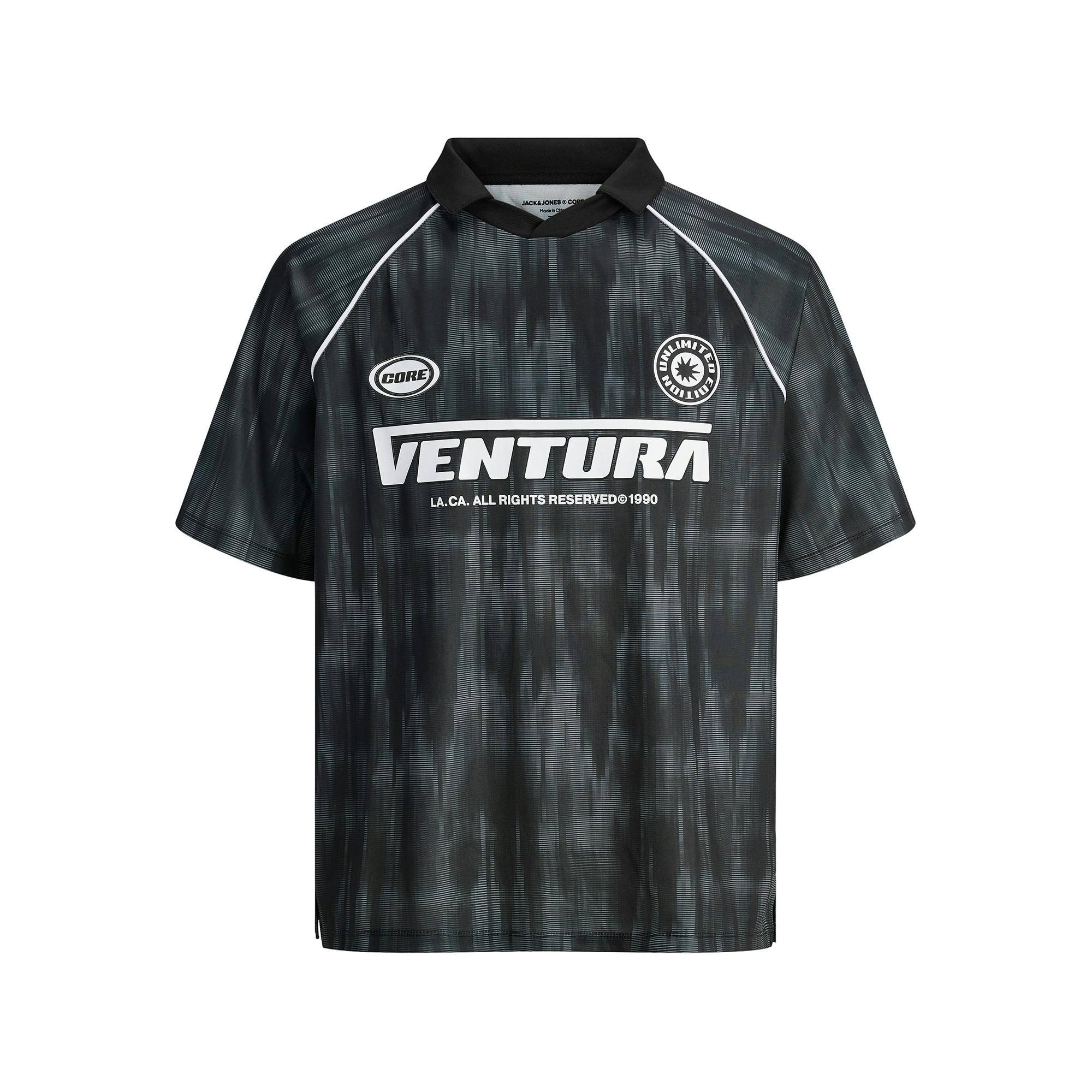 JACK & JONES Kariertes Kurzarm Poloshirt
