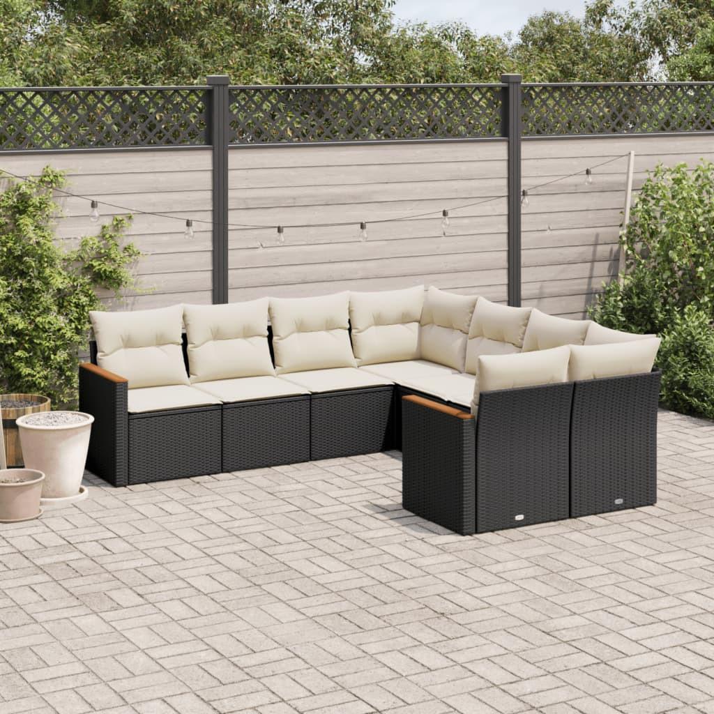 VidaXL Garten sofagarnitur poly-rattan