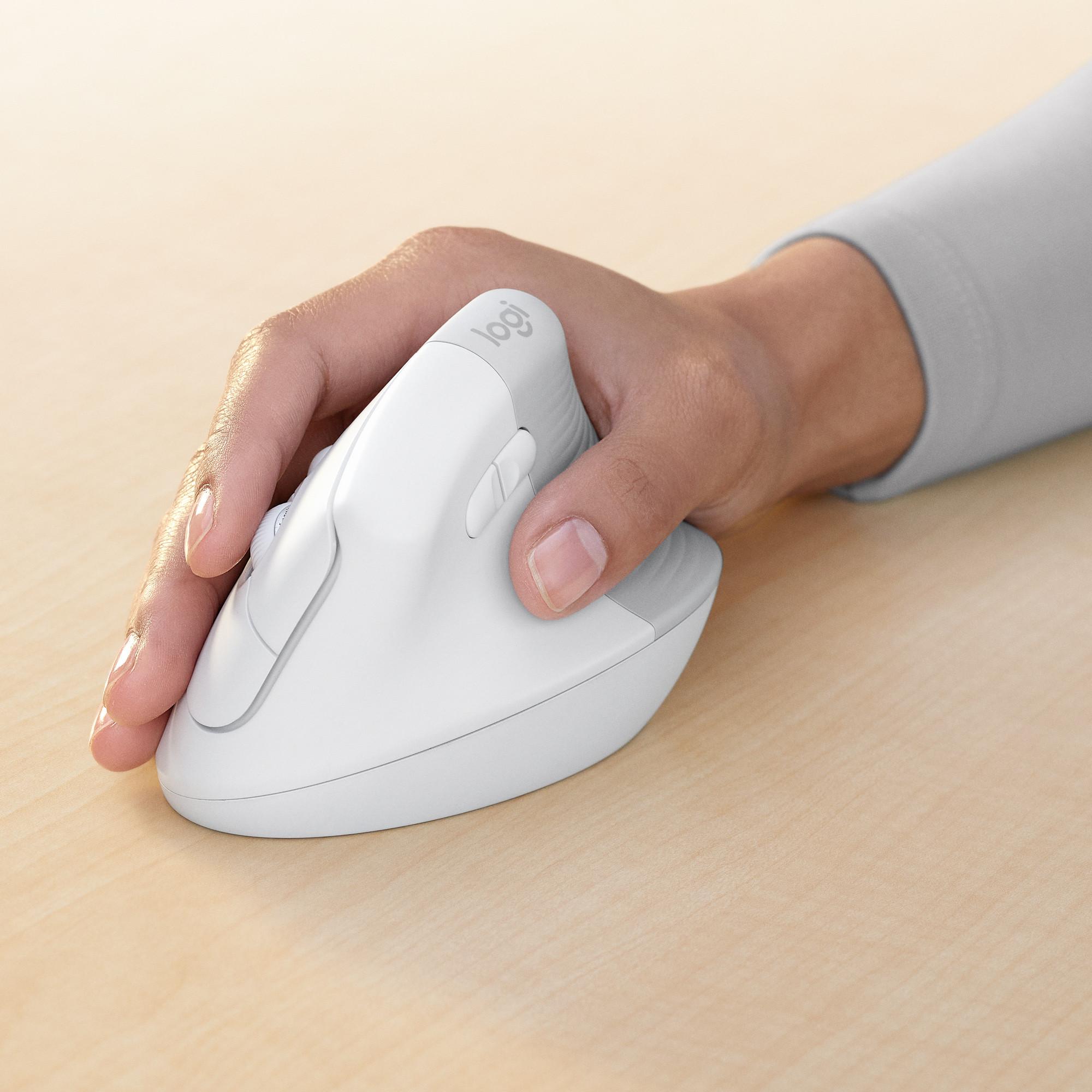 Logitech Lift for Mac Vertical Ergon Kabellose Maus