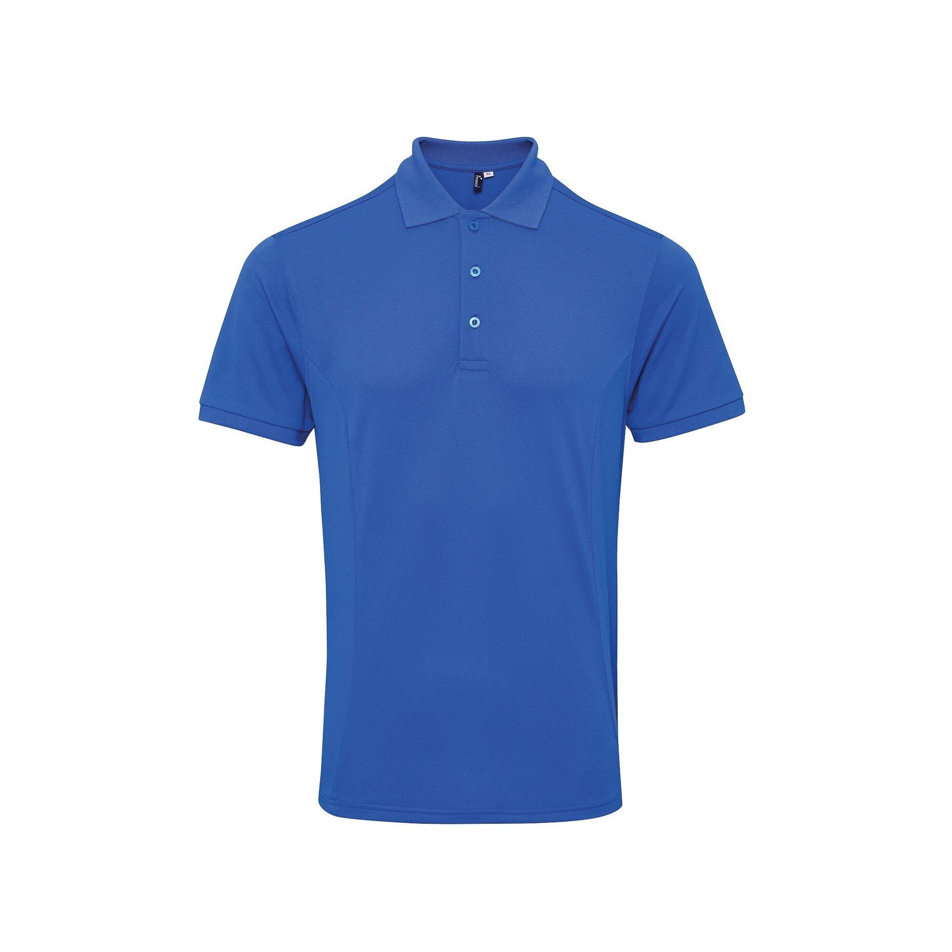 PREMIER Coolchecker Piqué Poloshirt mit CoolPlus