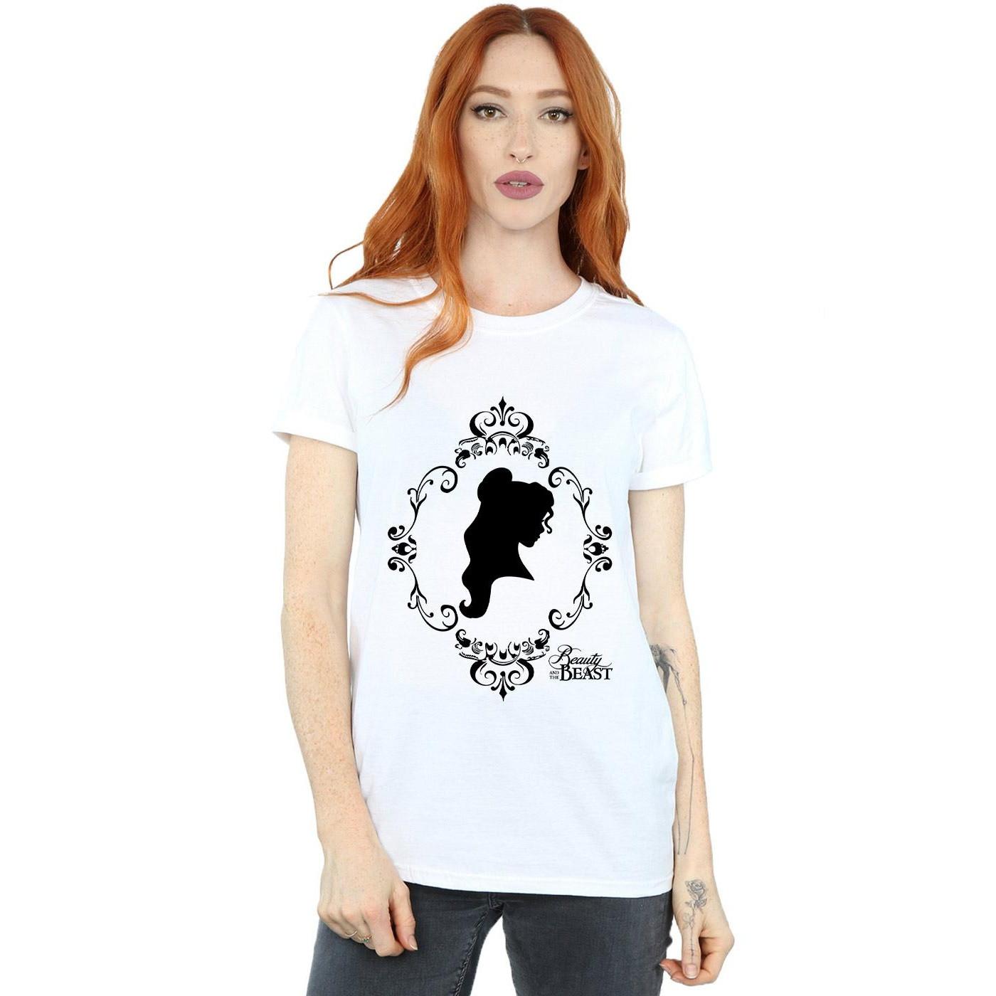 Disney PRINCESS Die Schöne und das Biest Belle Silhouette T-Shirt
