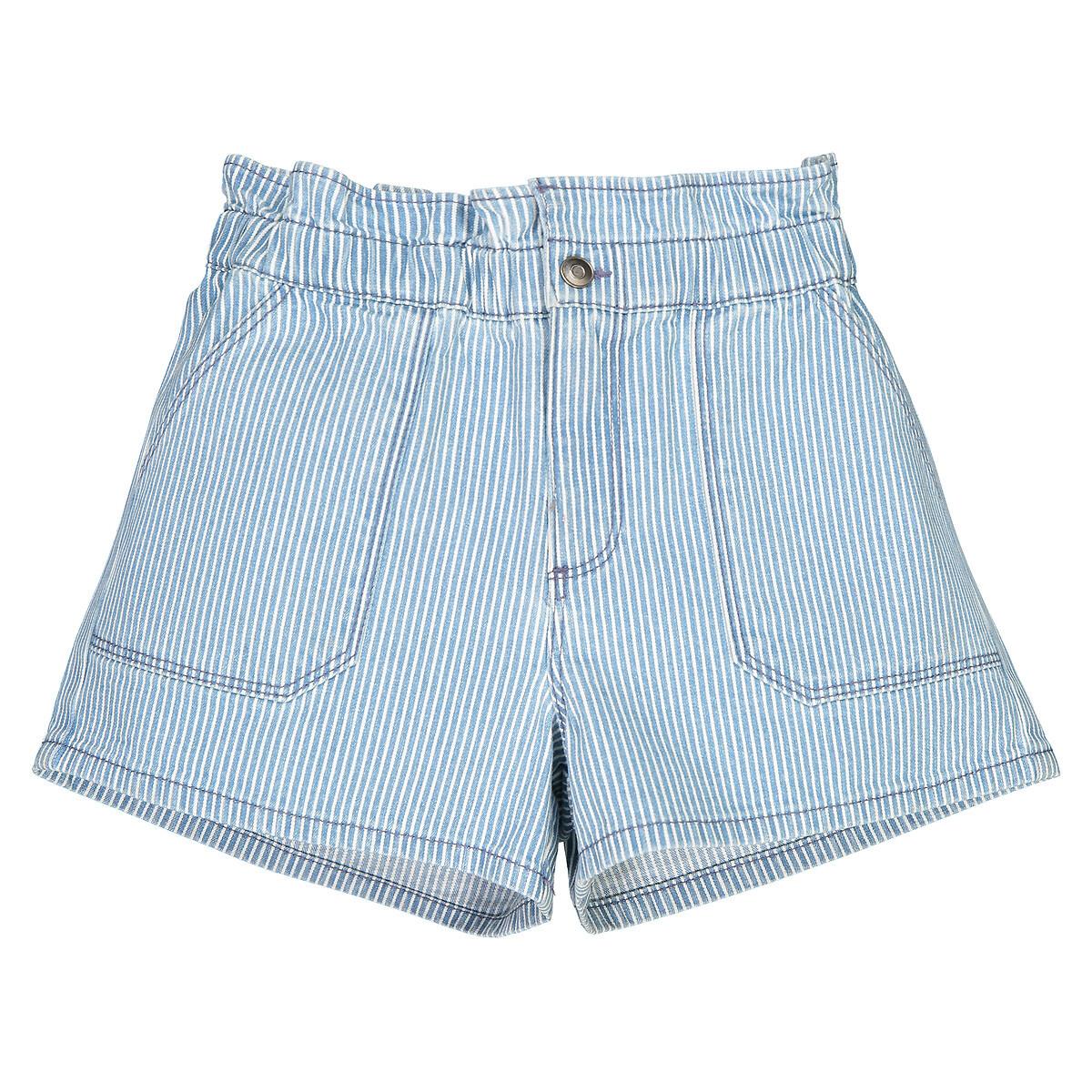 La Redoute Collections Jeans-Shorts mit Streifen