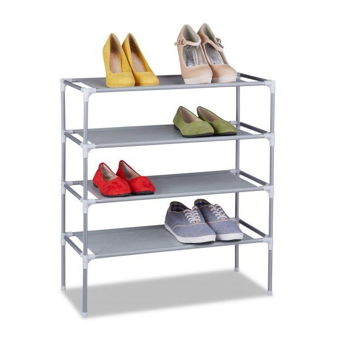 B2X Stecksystem für Schuhregale 4 Ebenen