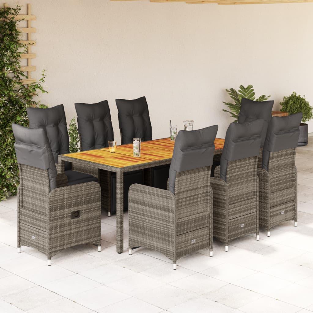 VidaXL Bistro set poly-rattan