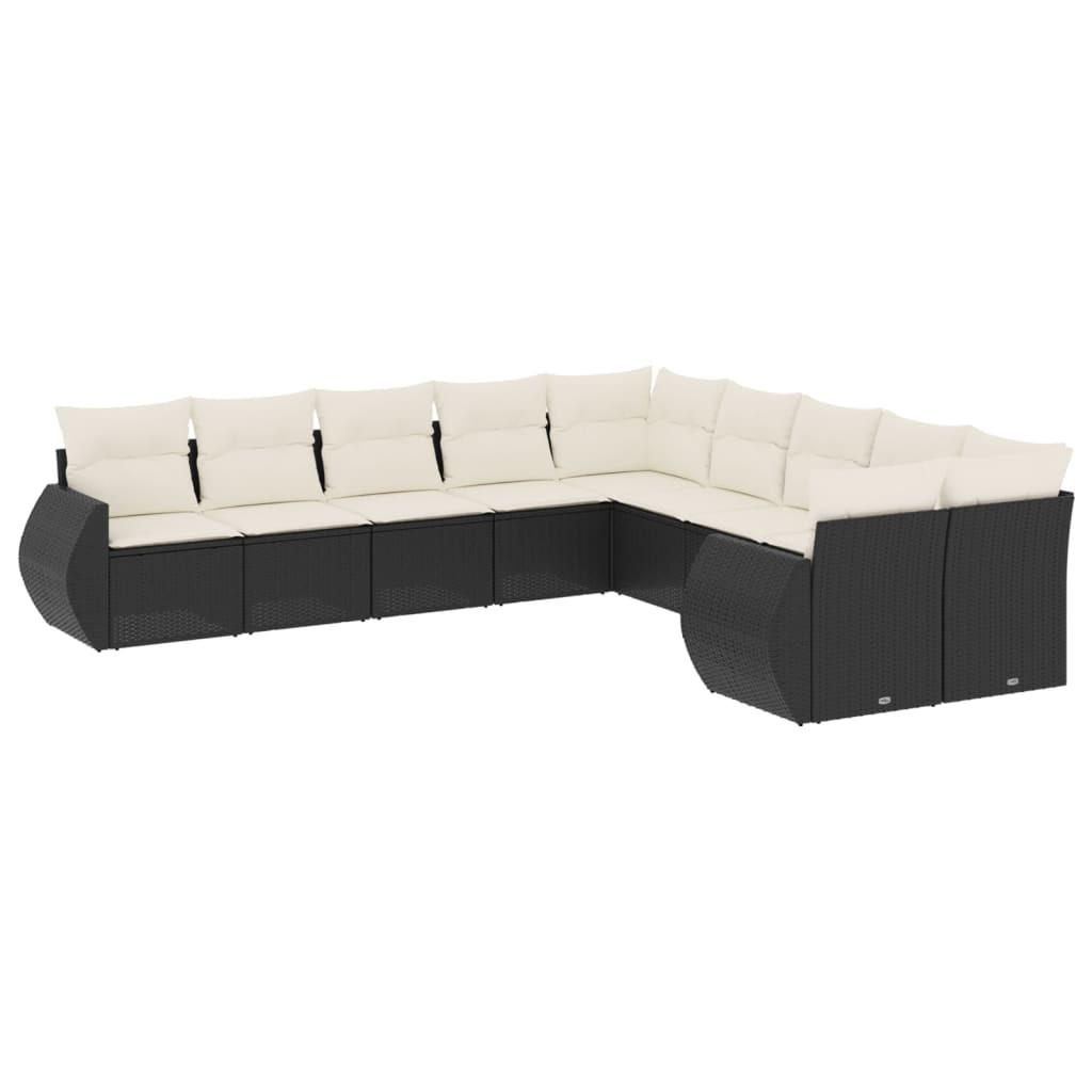 VidaXL Garten sofagarnitur poly-rattan