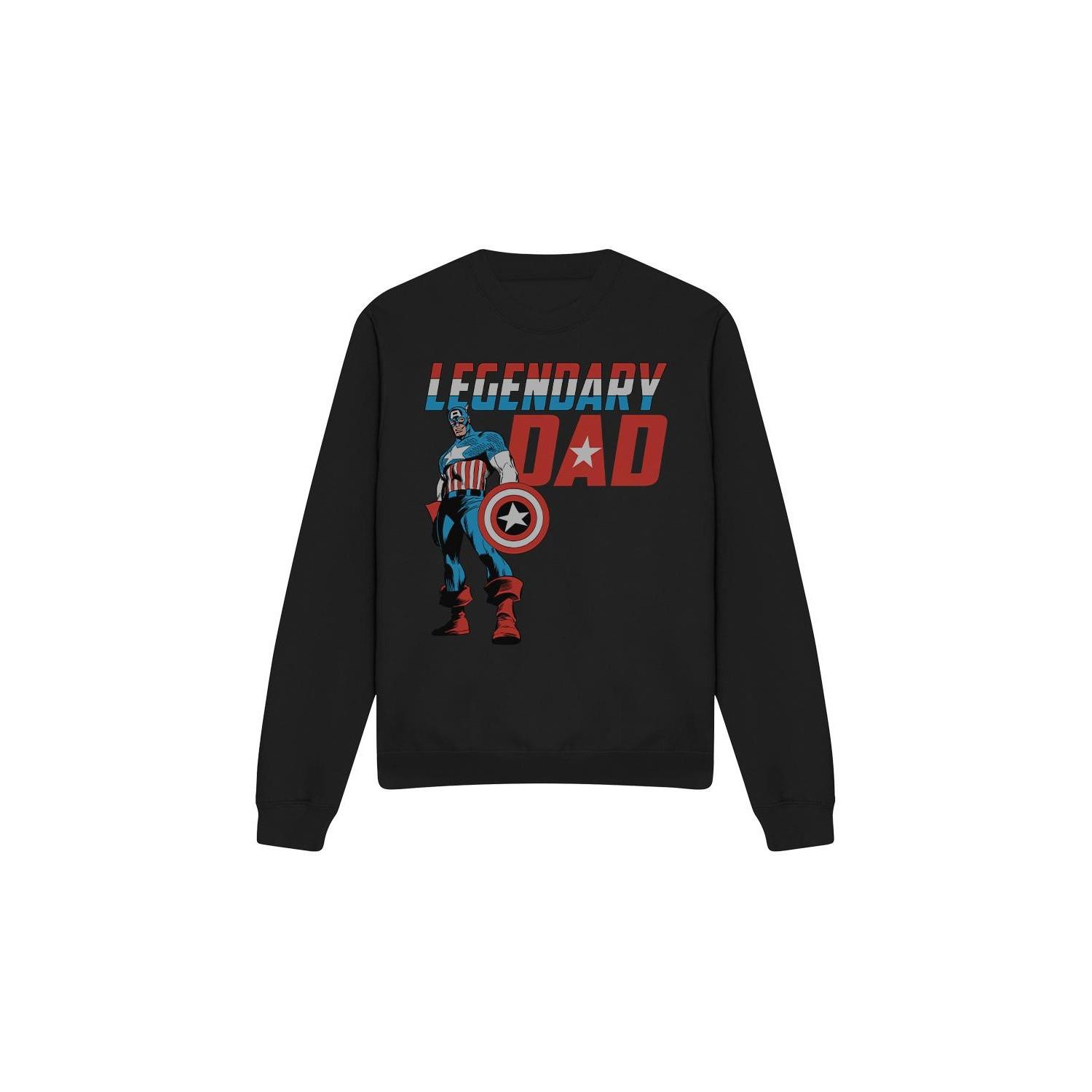 CAPTAIN AMERICA Legendary Dad Sweatshirt