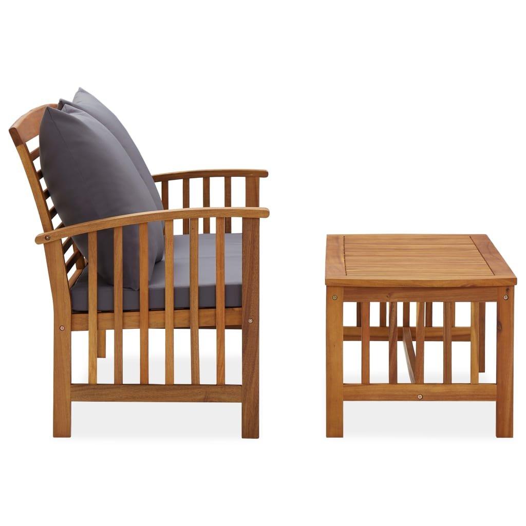 VidaXL Garten-lounge-set holz
