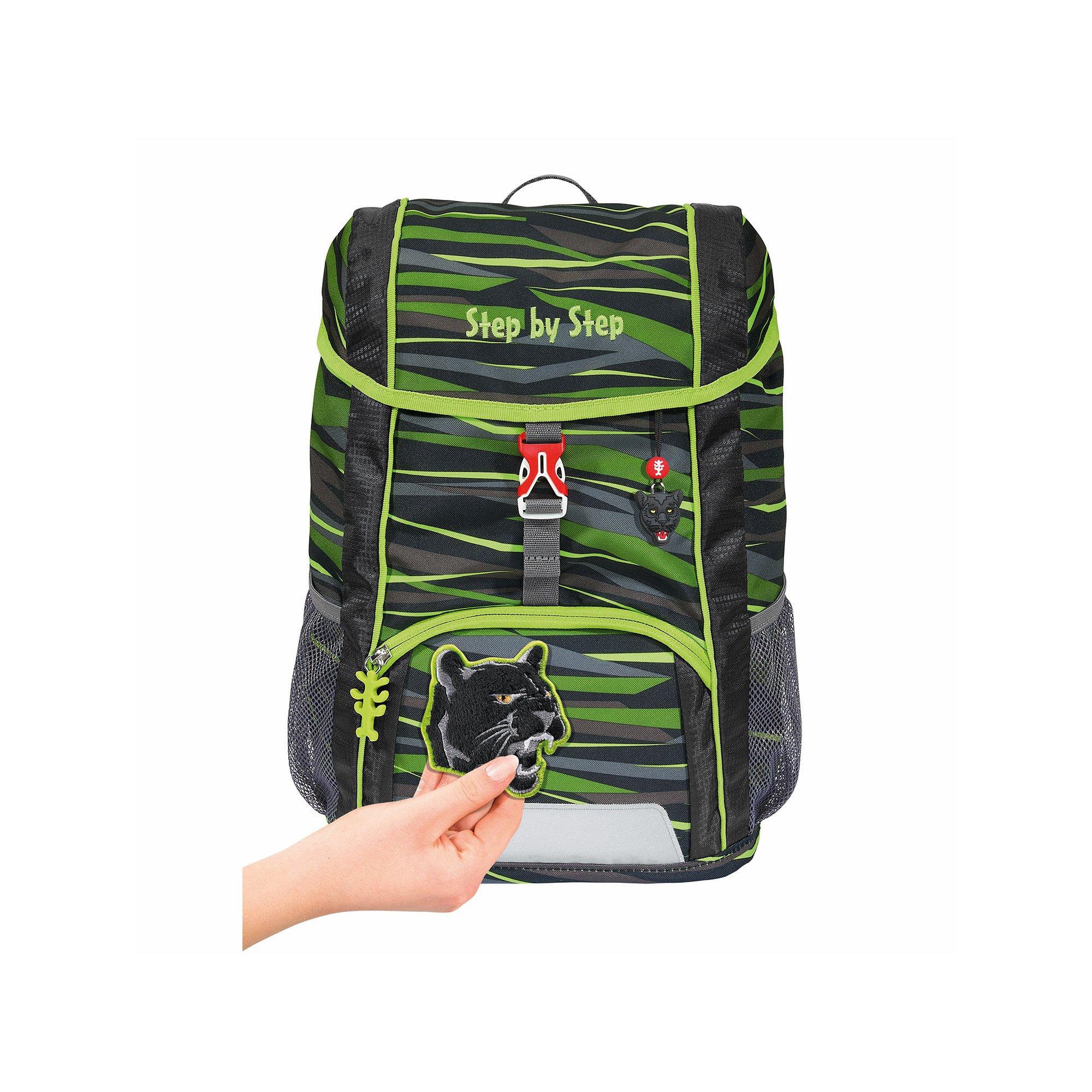 Step by Step KiGa Rucksack-Set 3tlg KID, Wild Cat Chiko