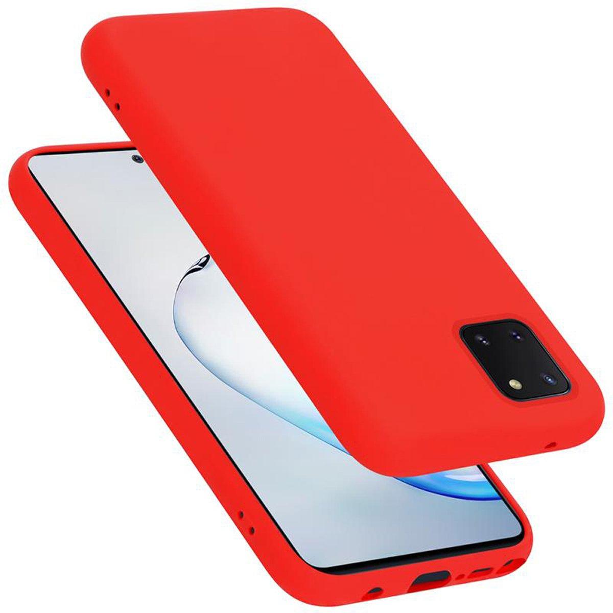 Cadorabo Hülle für Samsung Galaxy A81 NOTE 10 LITE M60s TPU Silikon Liquid