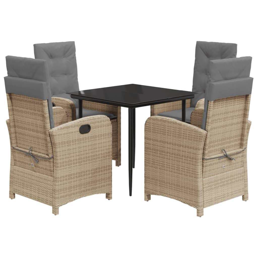 VidaXL Garten essgruppe poly-rattan