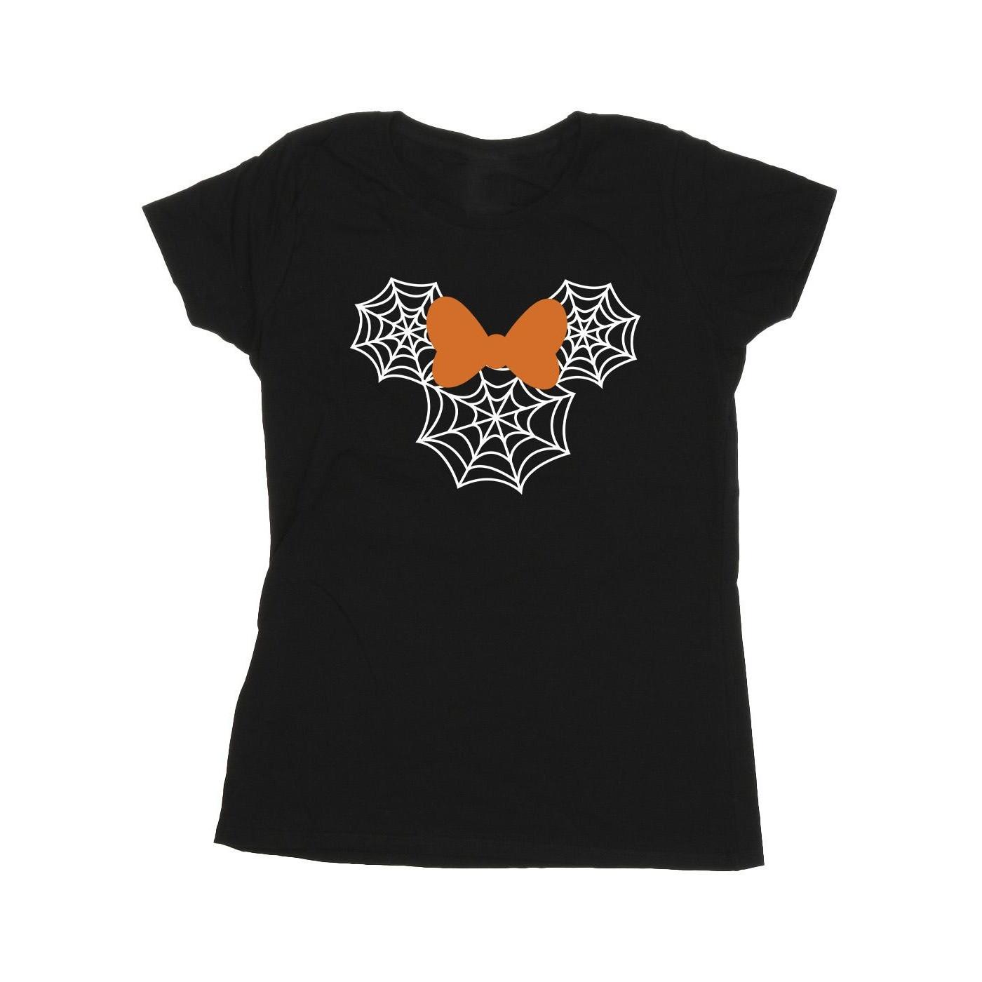 Disney Halloween Spinnennetz Schleifen T-Shirt