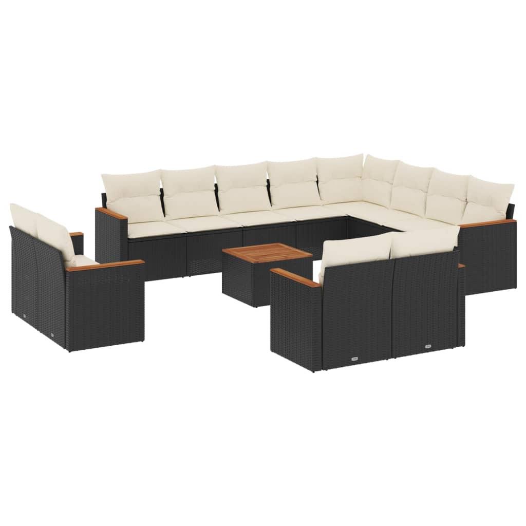 VidaXL Garten sofagarnitur poly-rattan