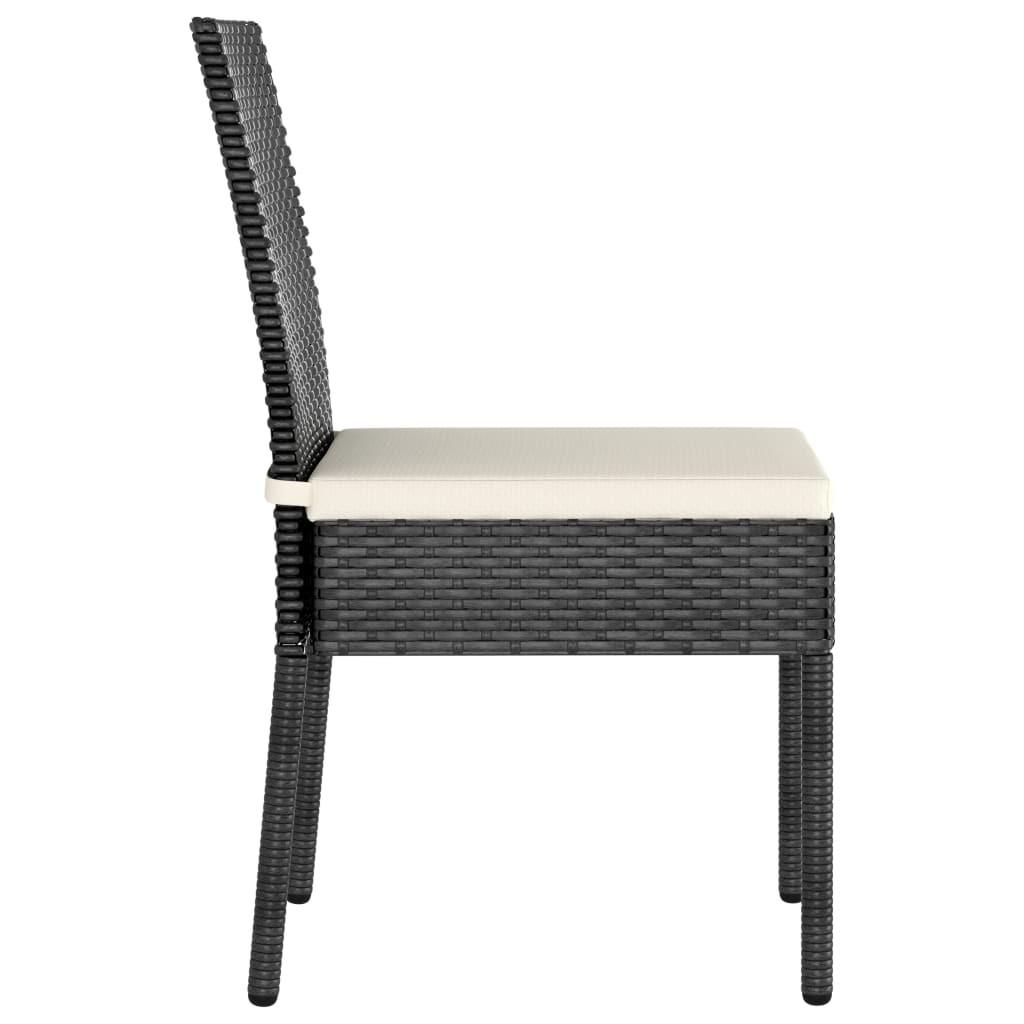 VidaXL Essstuhl poly-rattan