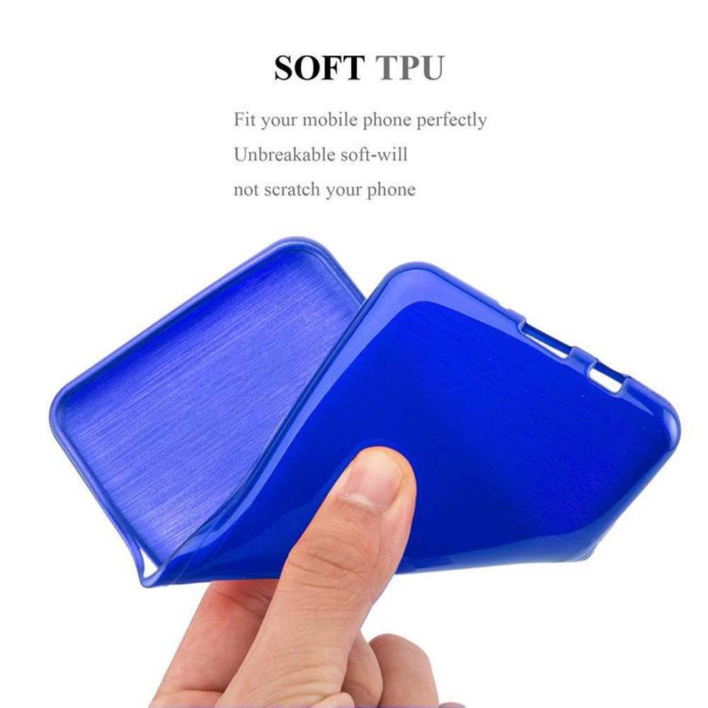 Cadorabo Hülle für Apple iPhone 7 PLUS 7S PLUS 8 PLUS TPU Silikon im Brushed Design