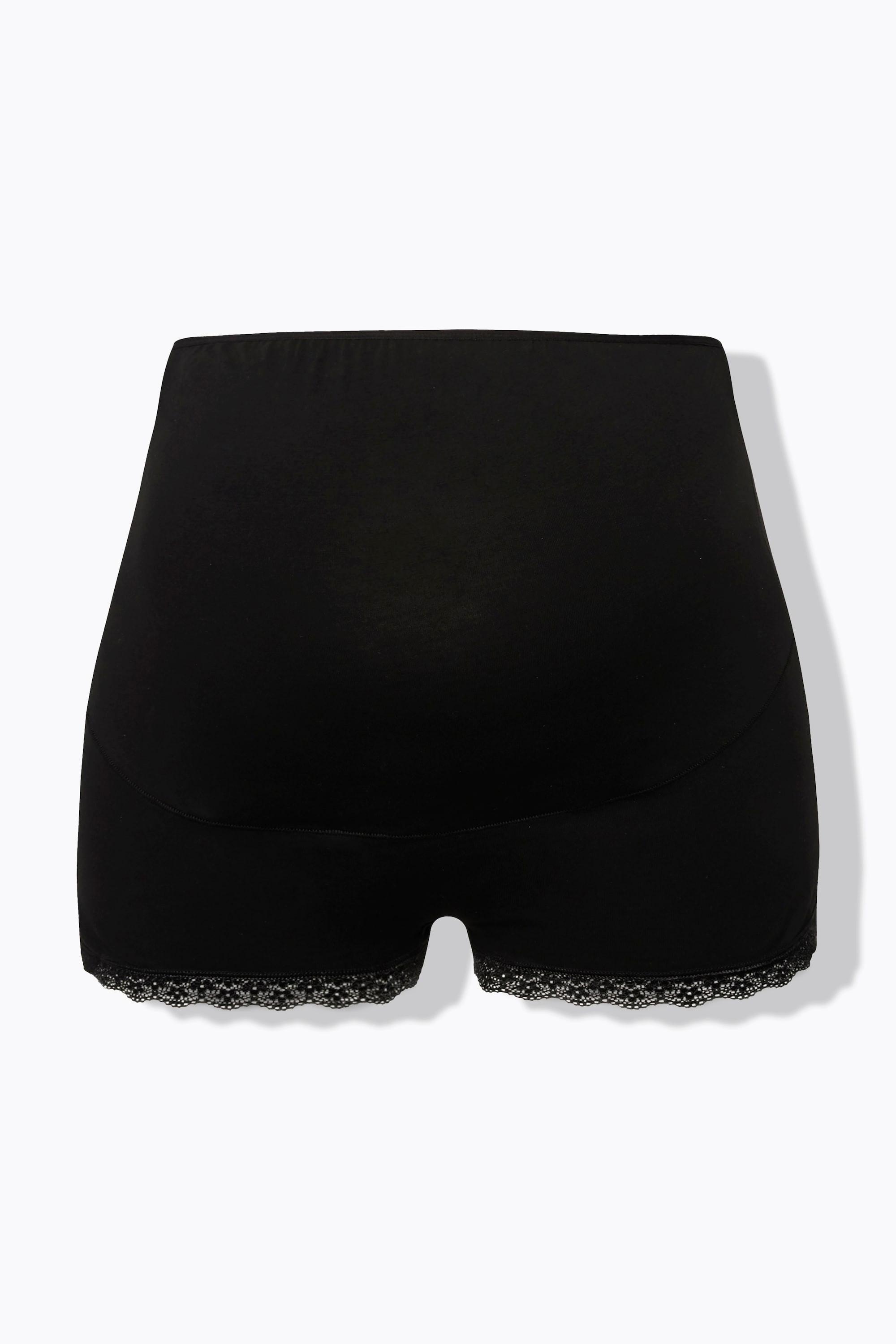 Ulla Popken Bellieva Panty mit Überbauch-Einsatz, Saumspitze