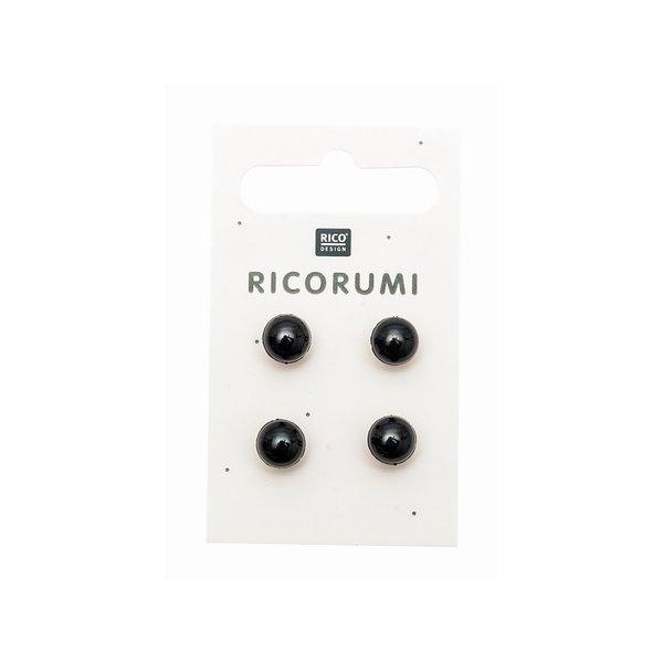 RICO-Design Knöpfe Knopfaugen mit Steg