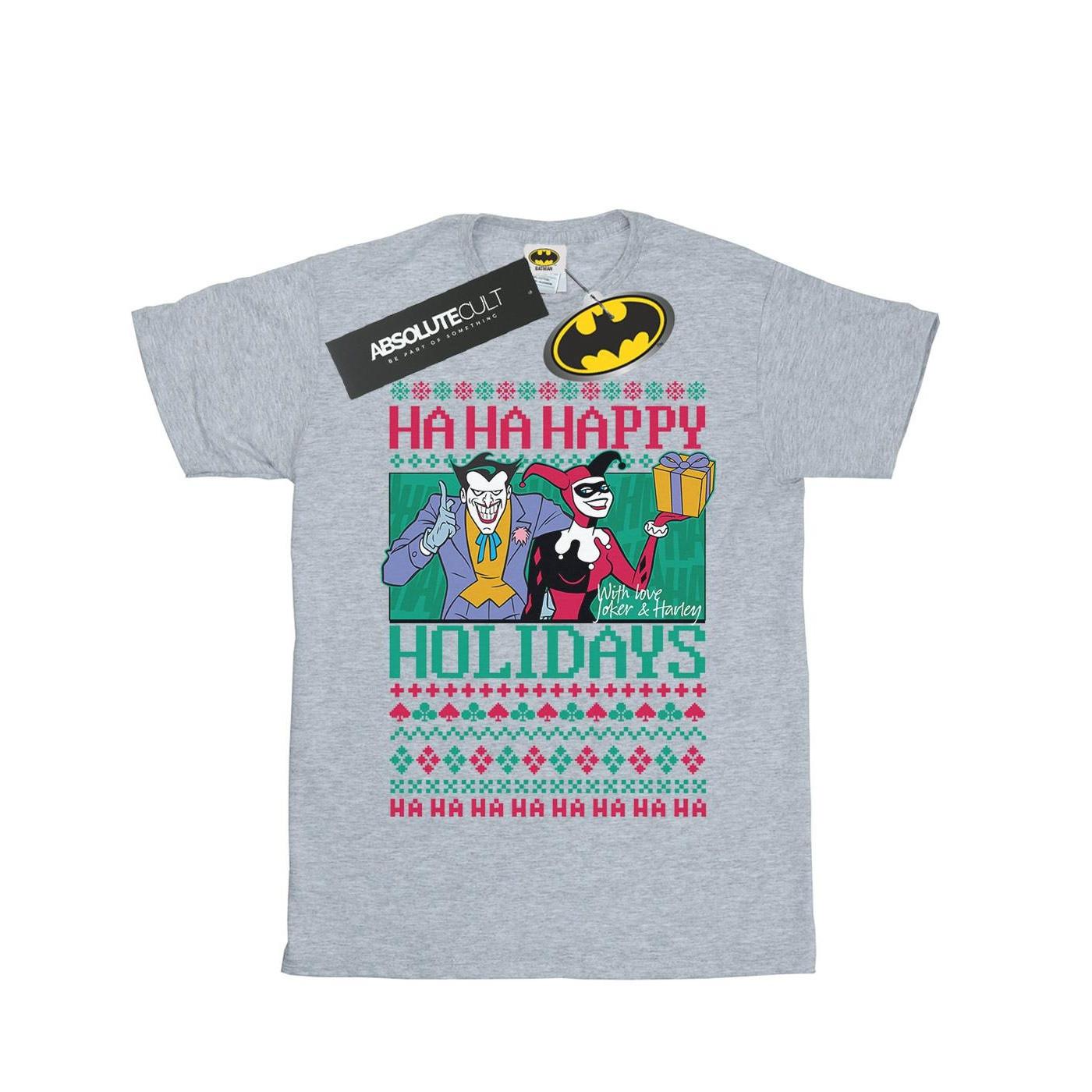 DC COMICS Ha Ha Happy Holidays T-Shirt