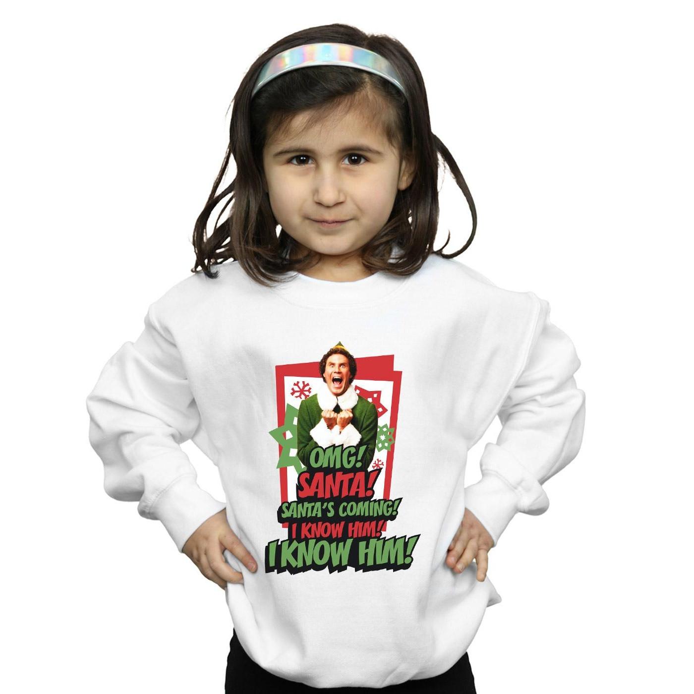 Elf OMG Santa Sweatshirt