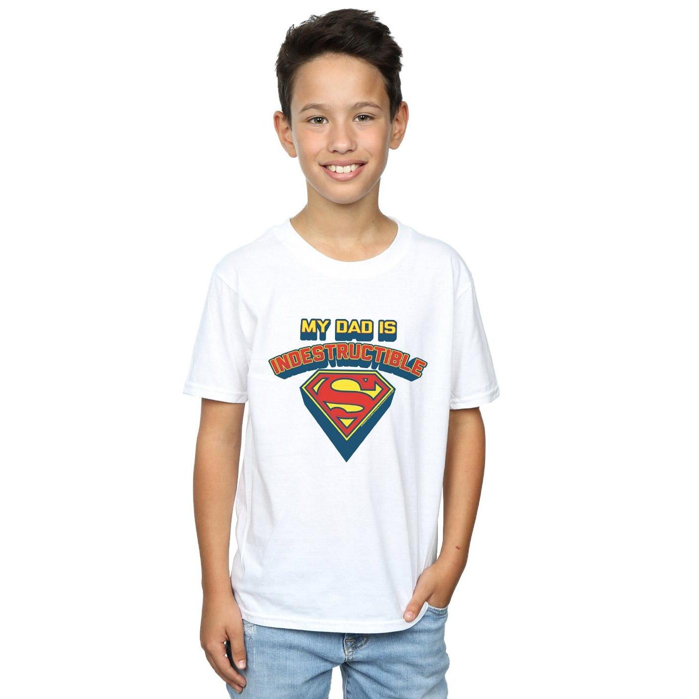 DC COMICS My Dad Is Indestructible TShirt
