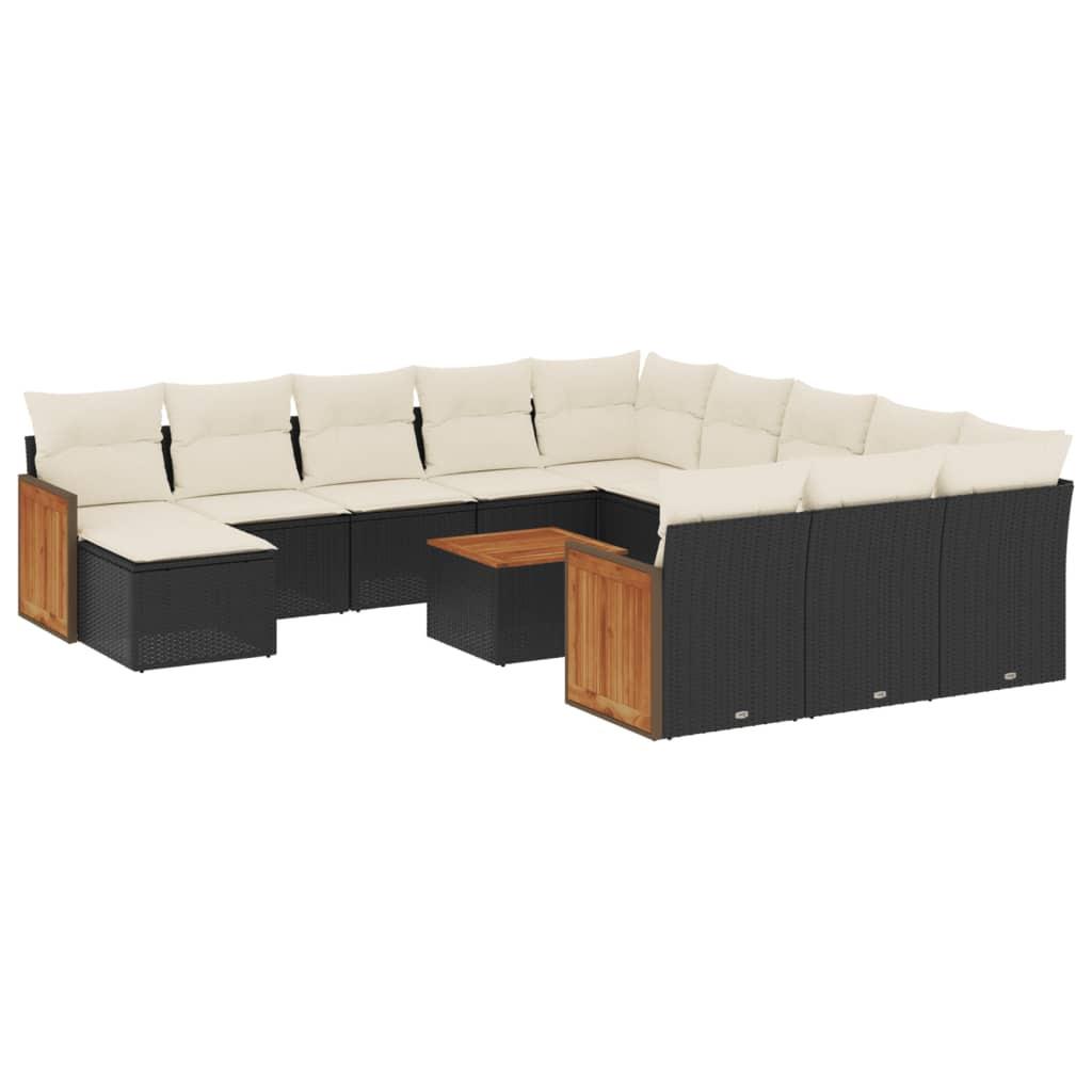 VidaXL Garten sofagarnitur poly-rattan