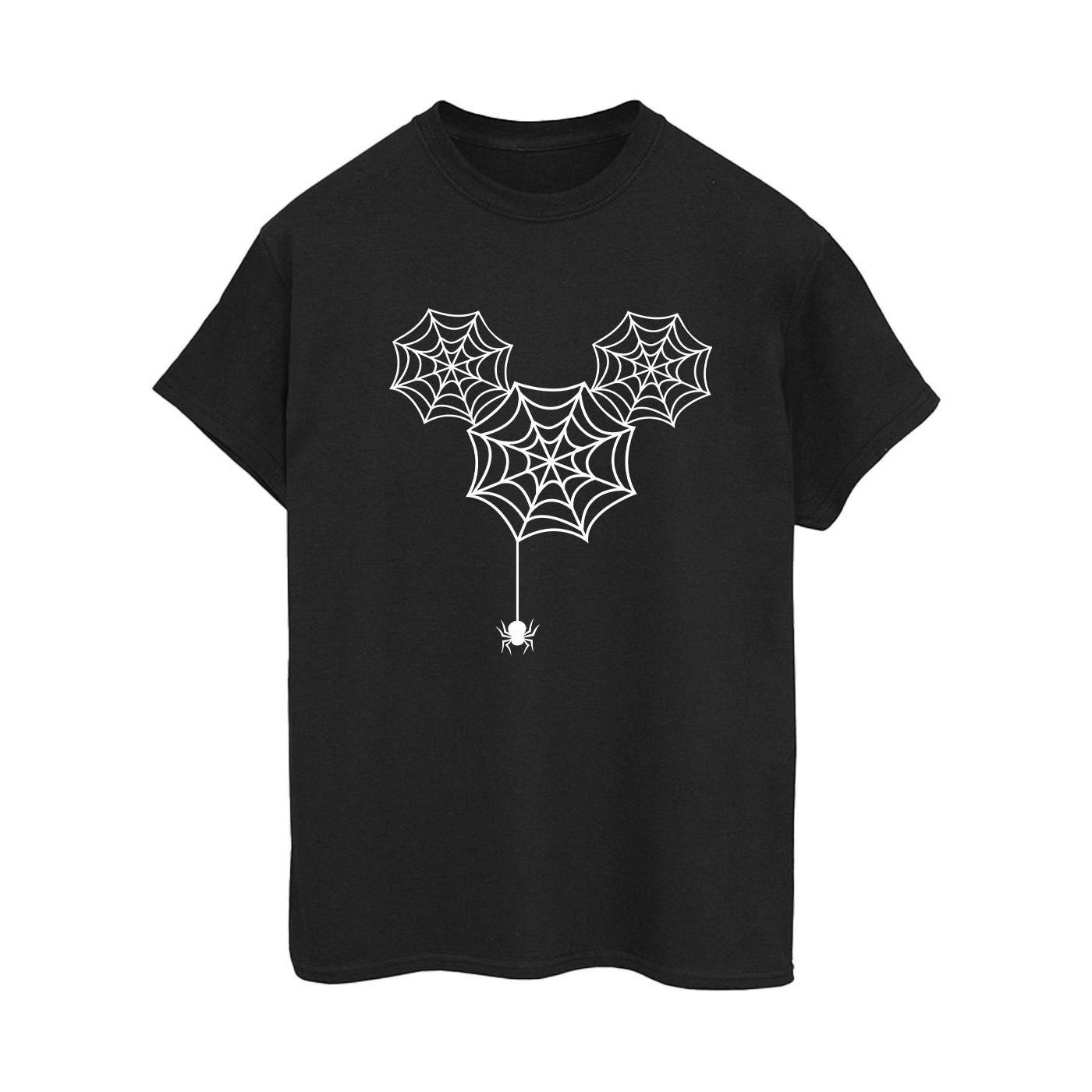 Disney Mickey Mouse Spinnennetz Ohren T-Shirt