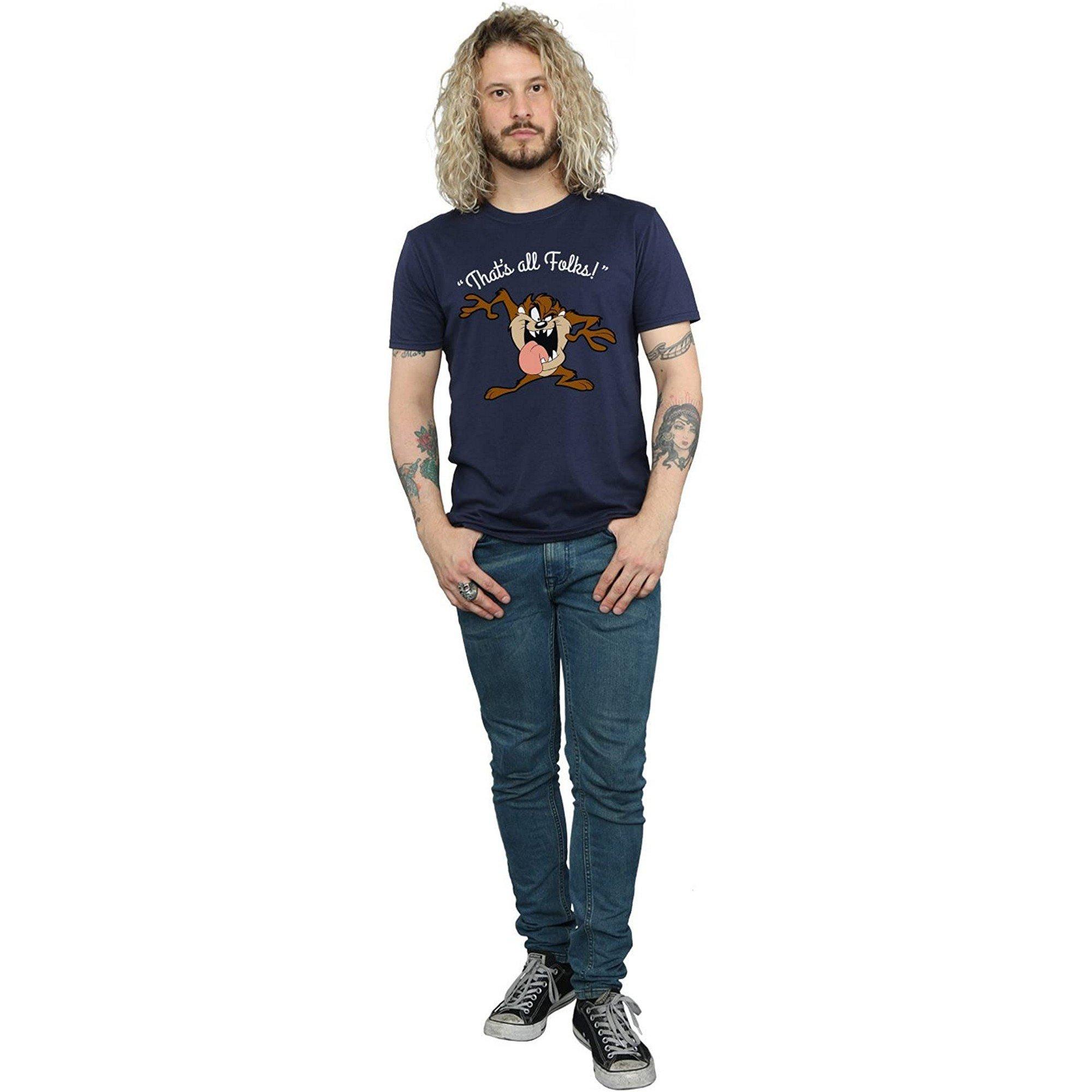 LOONEY TUNES That's All Folks T-Shirt
