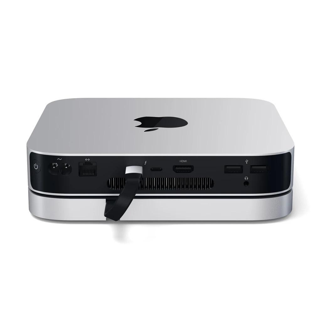 SATECHI USB-C Aluminium Stand & Hub für Mac Mini