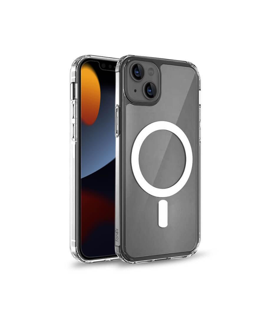 Fonex iPhone 14 - Fonex Invisible View mit Magnet