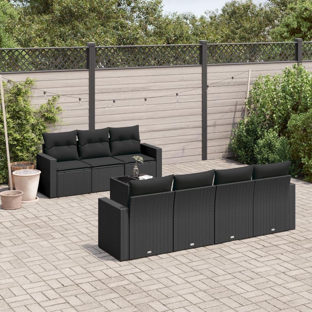 VidaXL Garten sofagarnitur poly-rattan