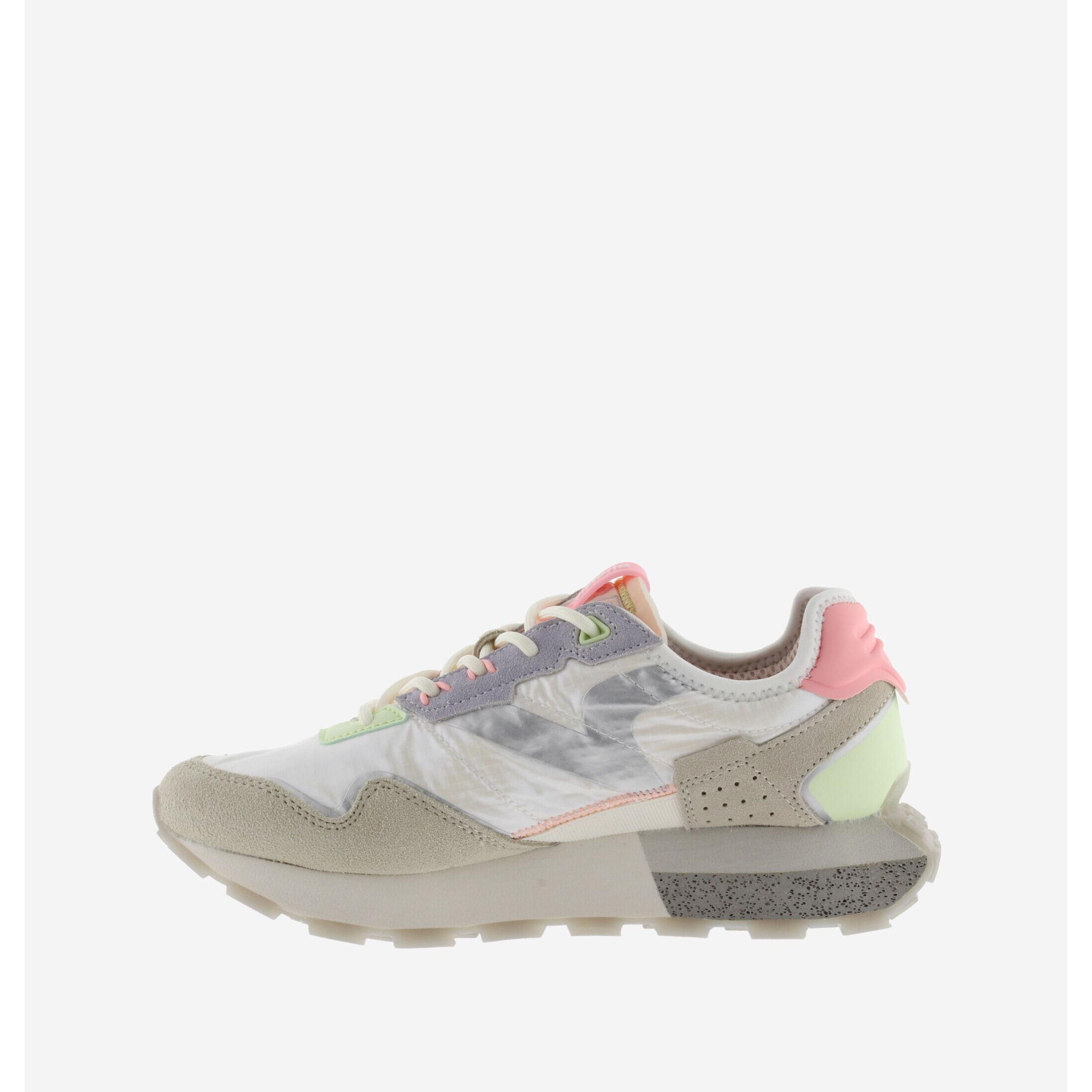 Victoria sneakers aus leder und stoff, damen