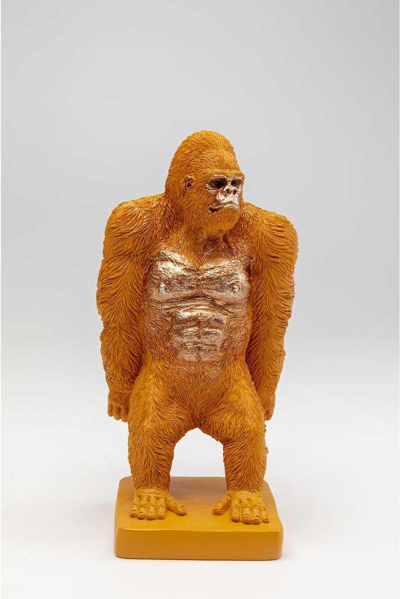 KARE Design Buchstütze Gorilla orange (2er-Set)