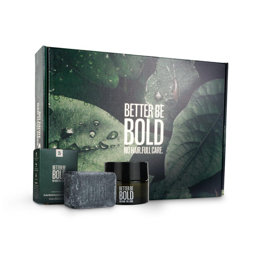 Better Be Bold Geschenkset Glatzencreme & Glatzenseife
