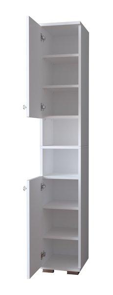 VCM Holz schmaler Schuhschrank Schuhregal Schrank Dielenmöbel Gados M