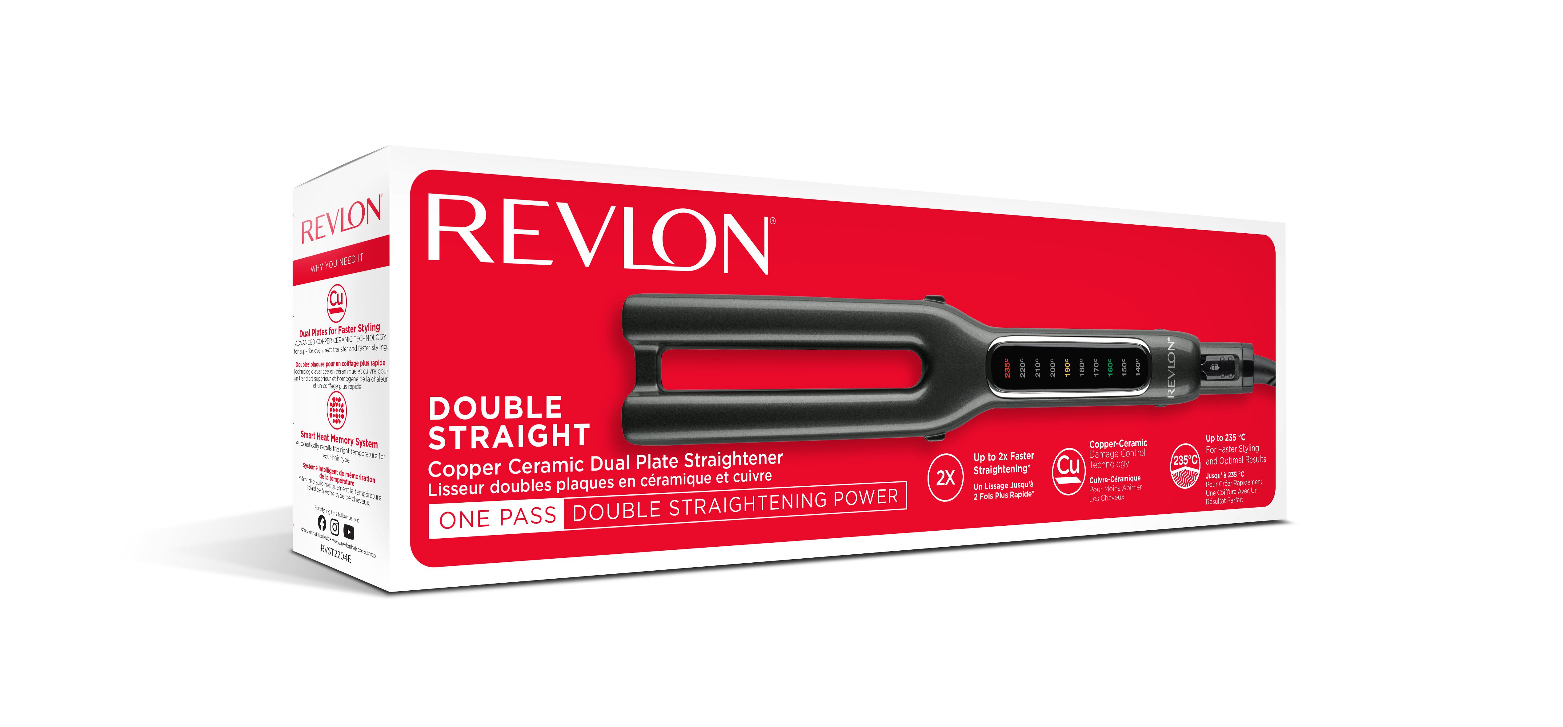 REVLON Haarglätter Double Straight