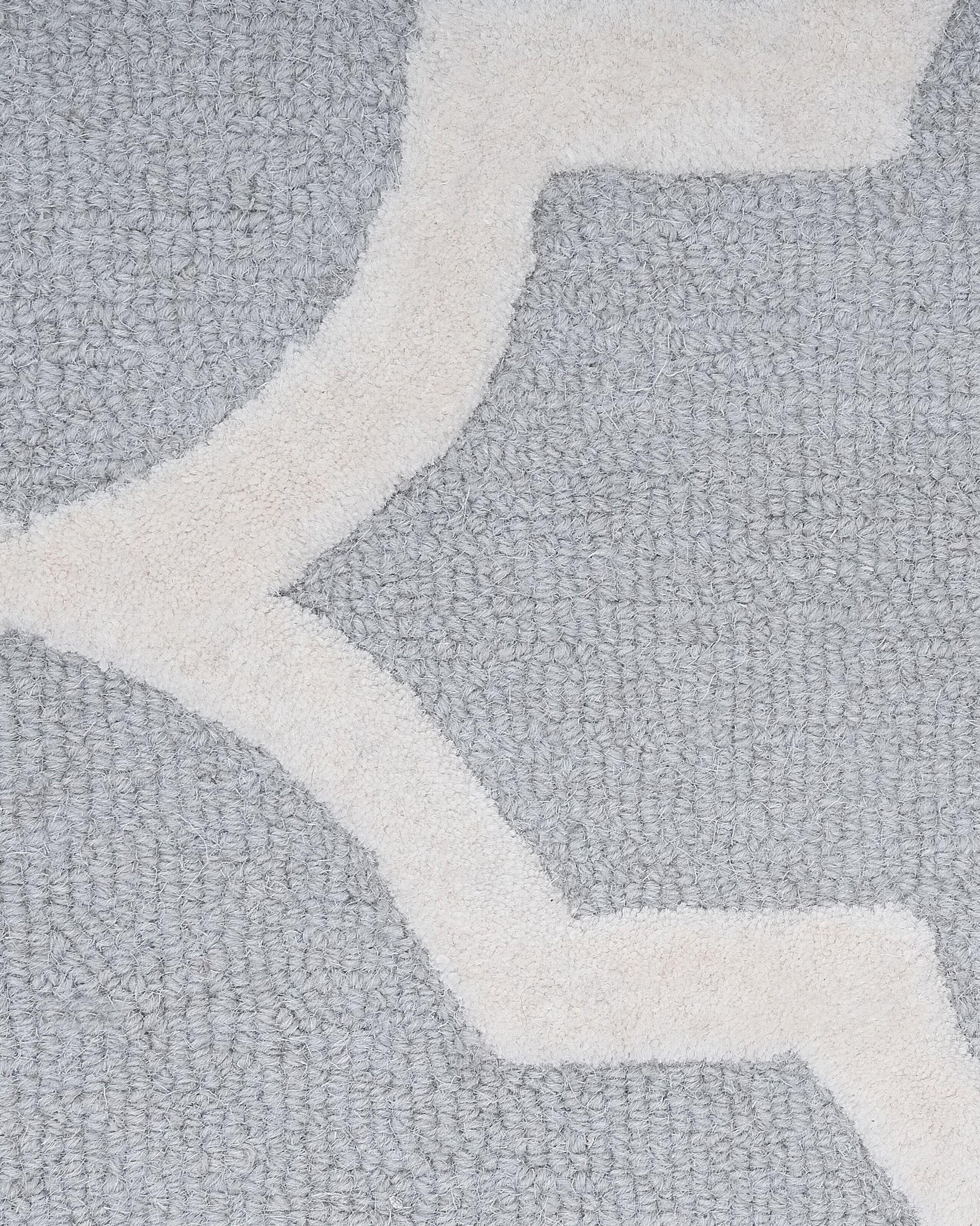 Beliani Teppich aus Wolle Skandinavisch SILVAN