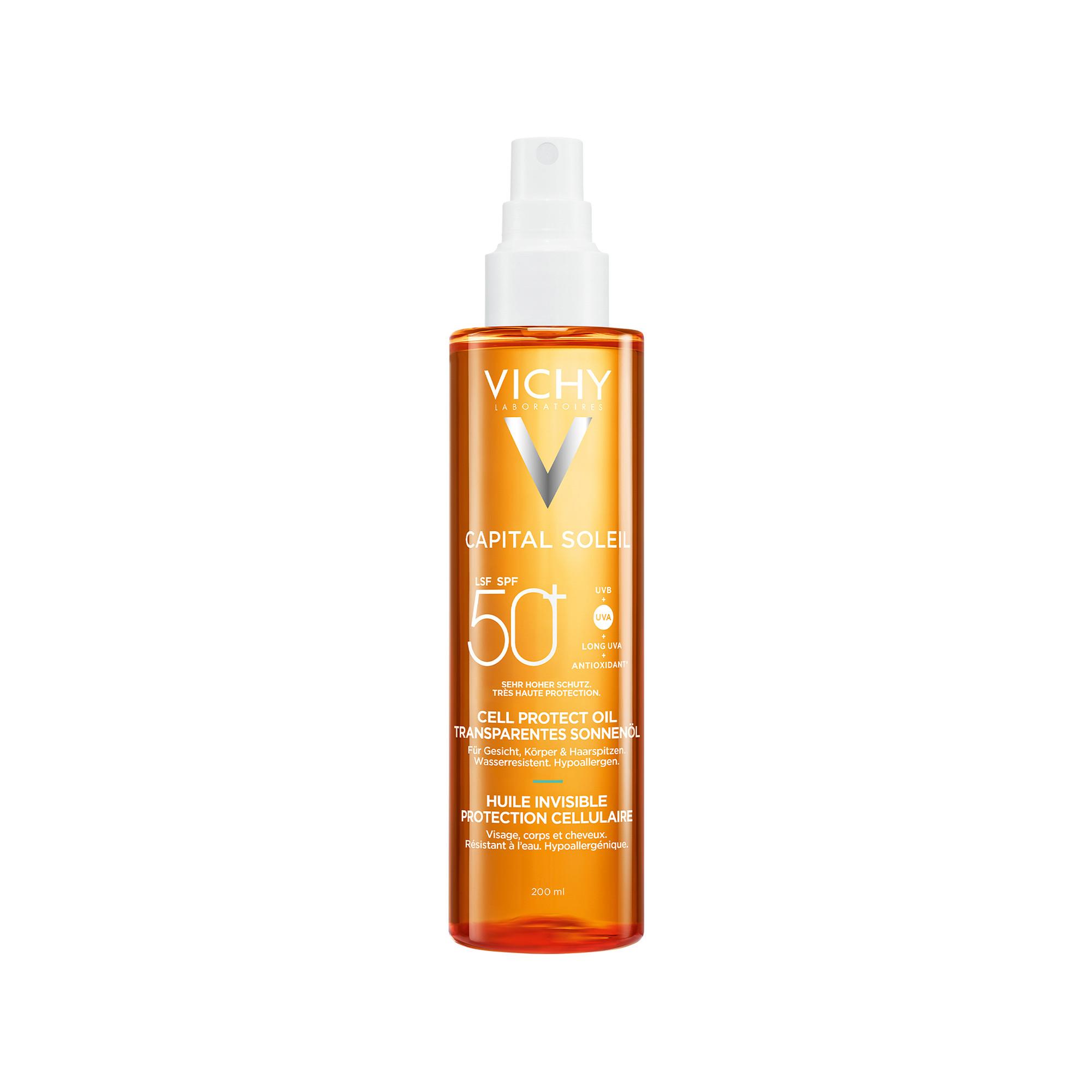 VICHY Vichy CS Cellprot Oil SPF50+ Capital Soleil Cell Protect Invisible Oil SPF50+
