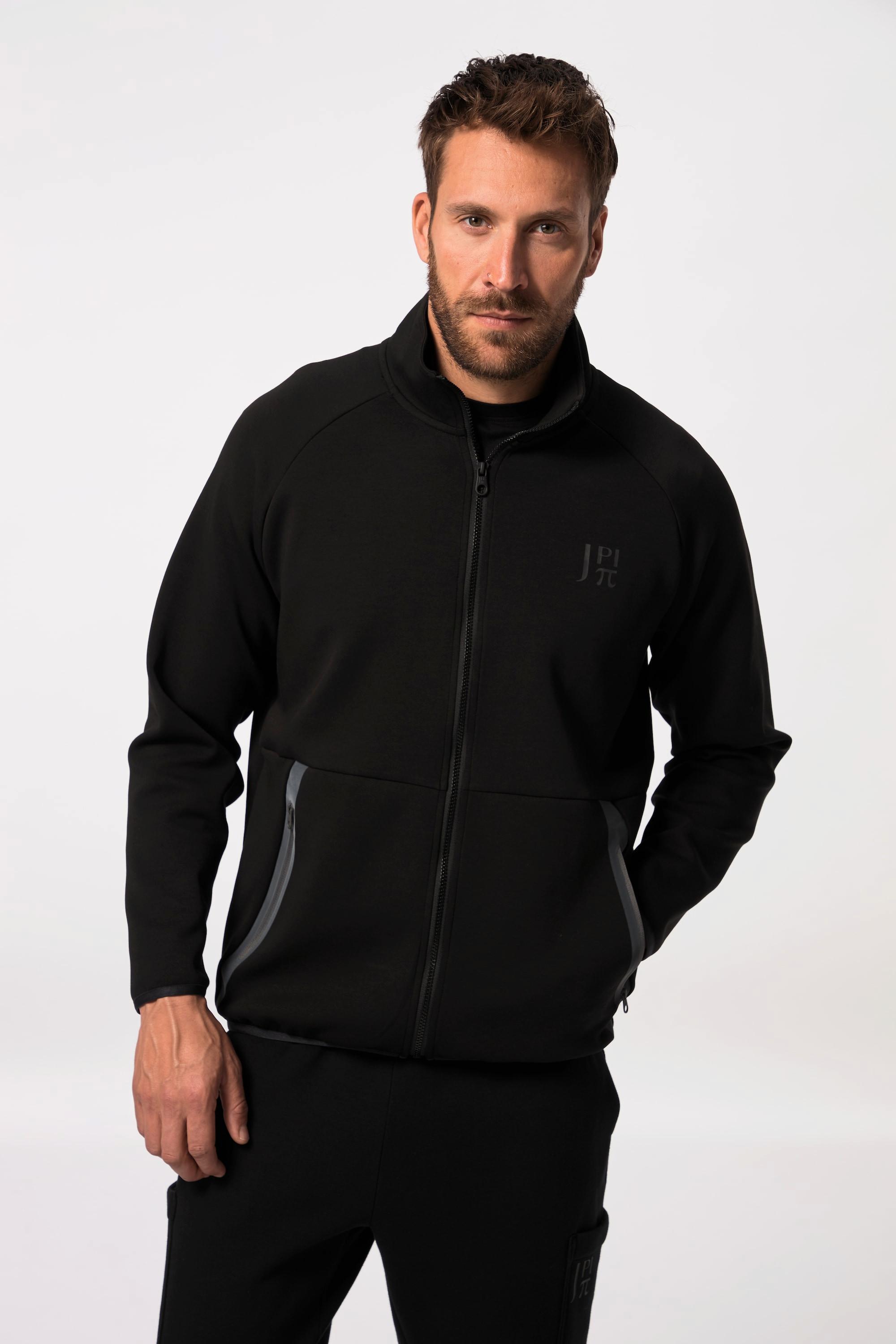 JP1880 Sweatjacke FLEXNAMIC®, Fitness, Stehkragen, Zipptaschen