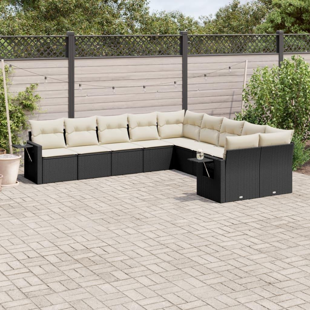 VidaXL Garten sofagarnitur poly-rattan
