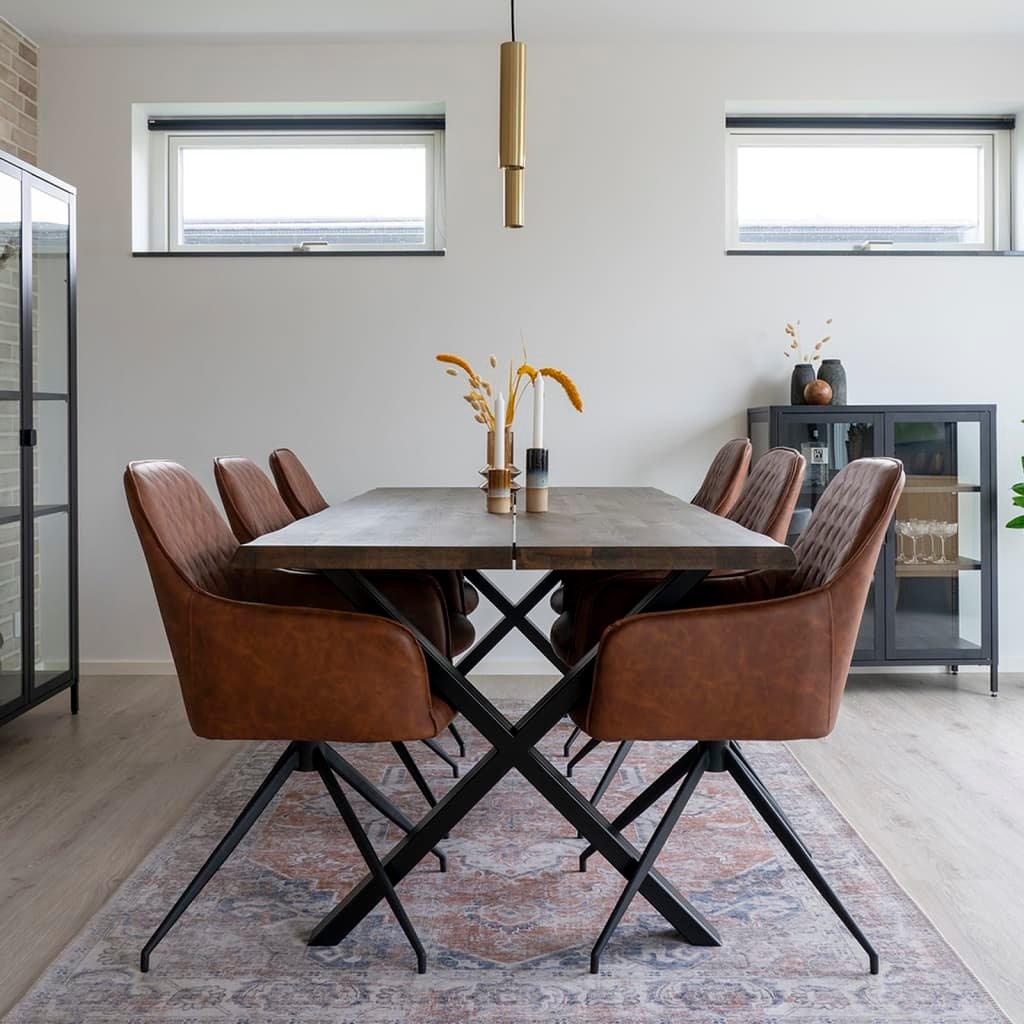 House Nordic Esszimmerstuhl stahl