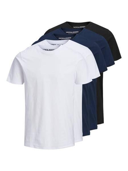 JACK & JONES Comfort Fit Kurzarm T-Shirt 5er-Pack
