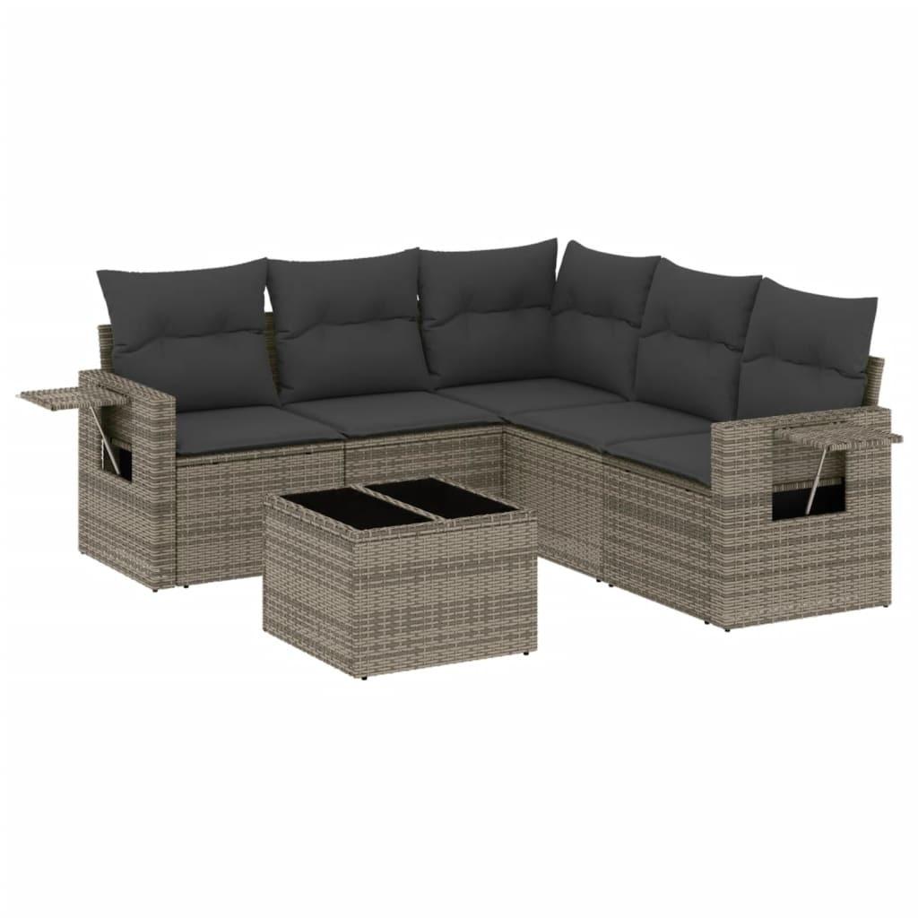 VidaXL Garten sofagarnitur poly-rattan