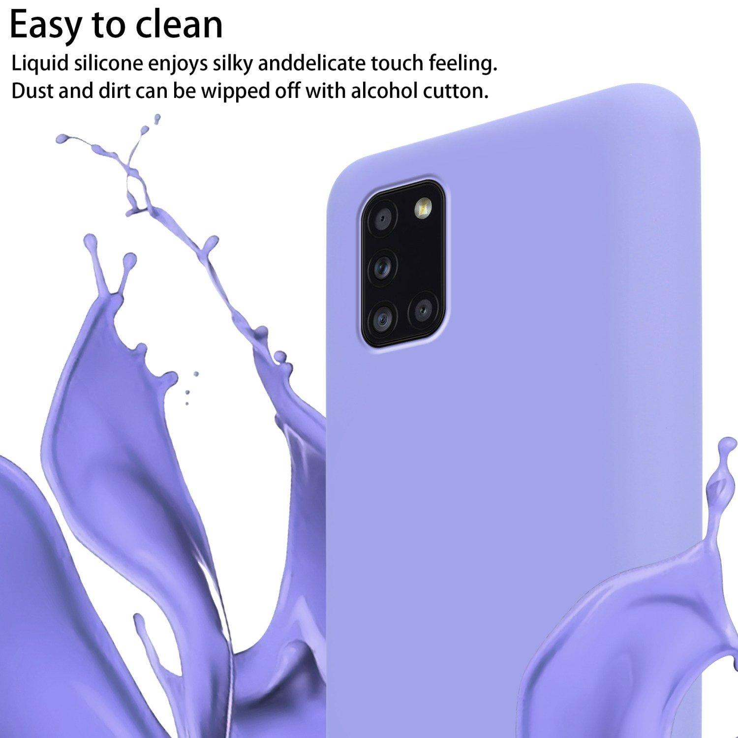 Cadorabo Handy Kette für Samsung Galaxy A31 Silikon Schutzhülle